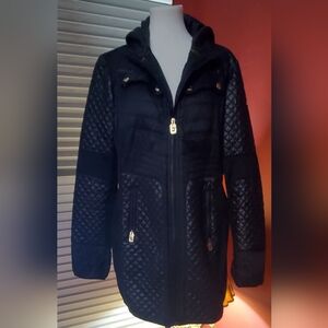 Michael Kors Black Quilted Puffer Jacket